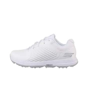 Skechers GO GOLF ELITE 5 Cushioning Abrasion Resistant Breathable Low Top Golf Shoes Women's White