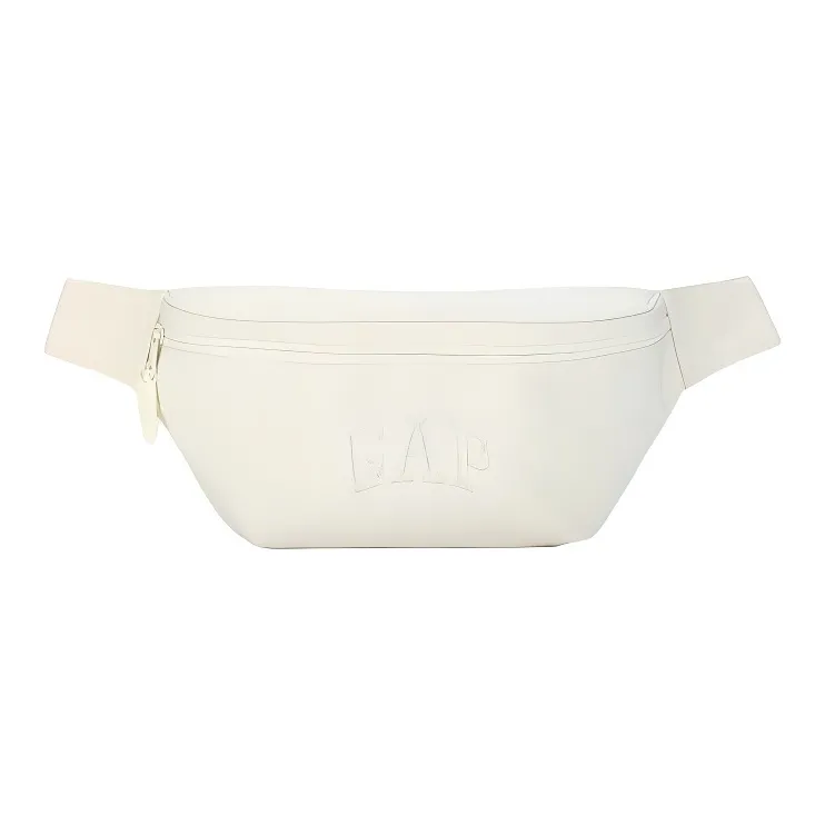 GAP Polyester Shoulder Bag Crossbody Bag Fanny Pack Small Size Unisex Ecru-0