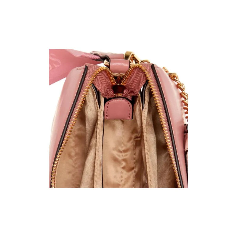 GUESS Artificial Leather Shoulder Bag, Crossbody Bag Mini Women's Pink-4