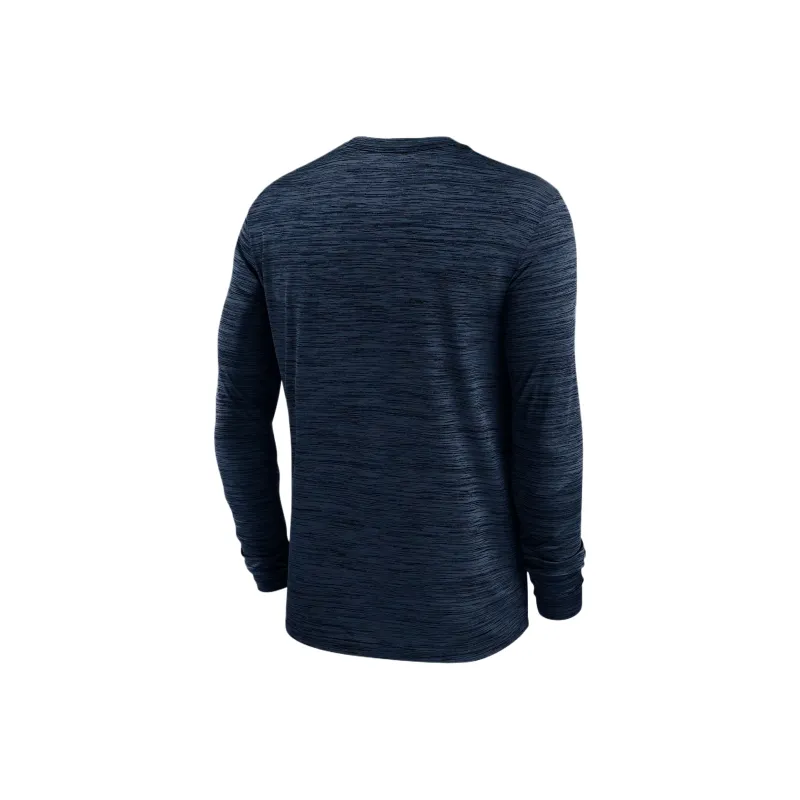 JORDAN Michigan Sideline Velocity Men's JORDAN Brand Dri FIT College Long Sleeve T Shirt-1