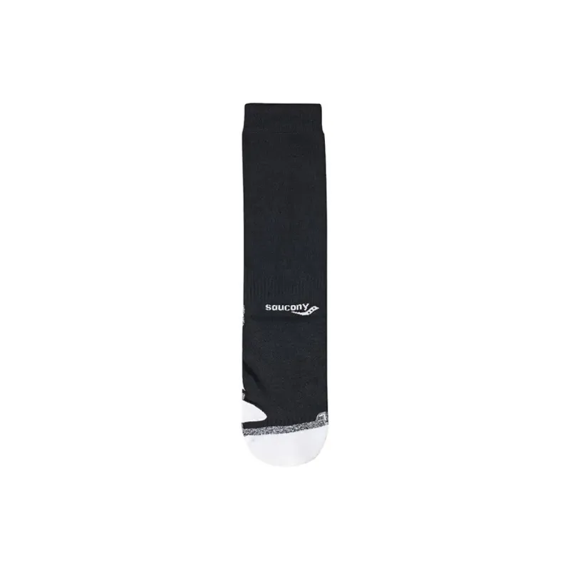 Saucony Knee High Socks Unisex 1 Pack Jet Black-2