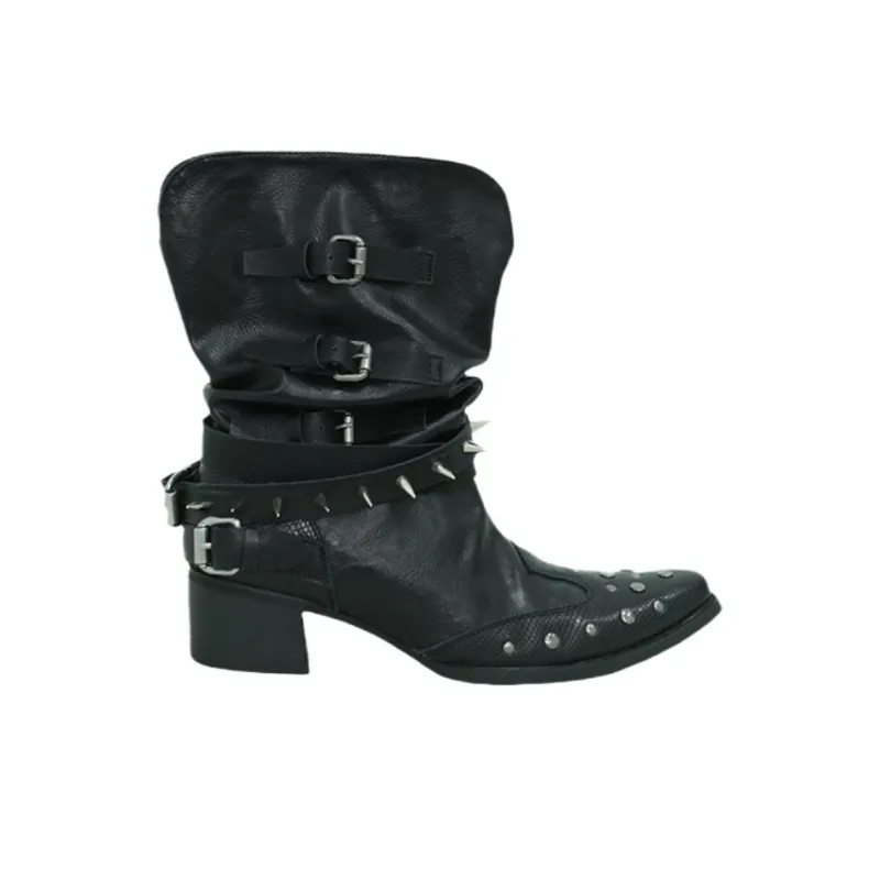 Mooreyu Atelier Ankle Boots 5cm Women's Black-1