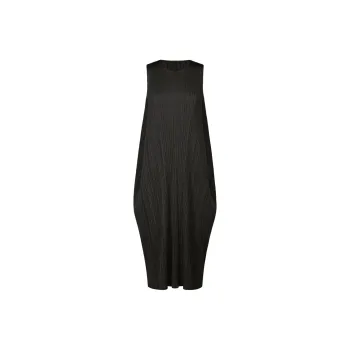 PLEATS PLEASE ISSEY MIYAKE Sleeveless Dress Women's Black