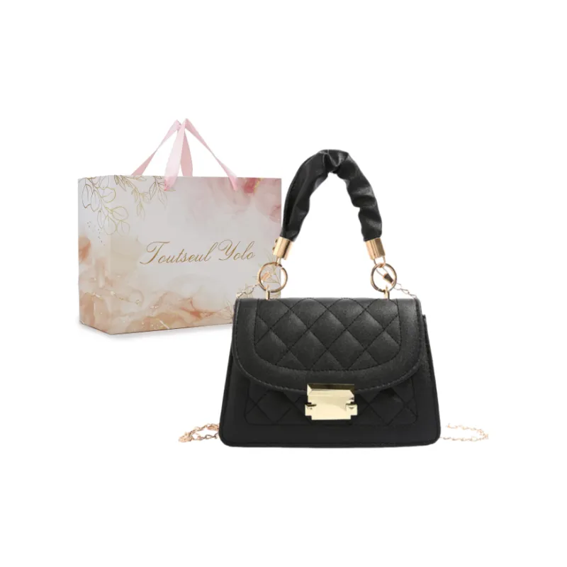 TOUTSEUL YOLO PU Shoulder Bag, Crossbody Bag, Handbag Women's White/Black/Khaki/Green/Brown-26