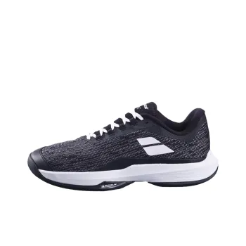 Babolat Abrasion Resistant Breathable Low Top Tennis Shoes Men's Black White