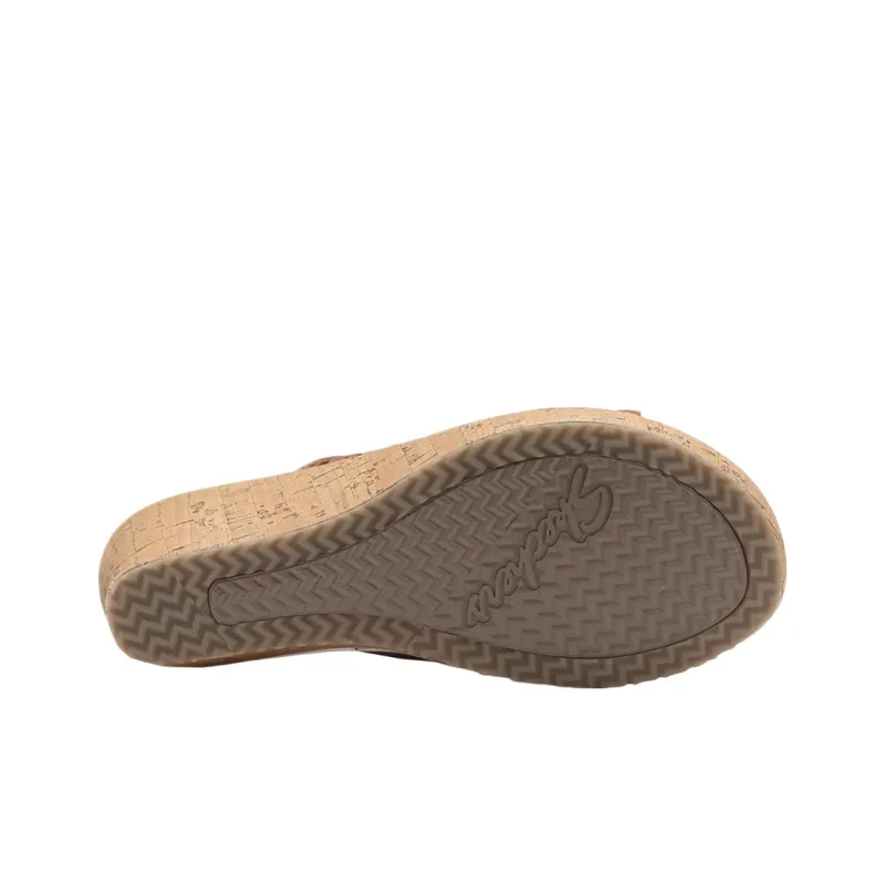 Skechers Beverlee Shock Absorbers Slide Slippers Women's Brown-6