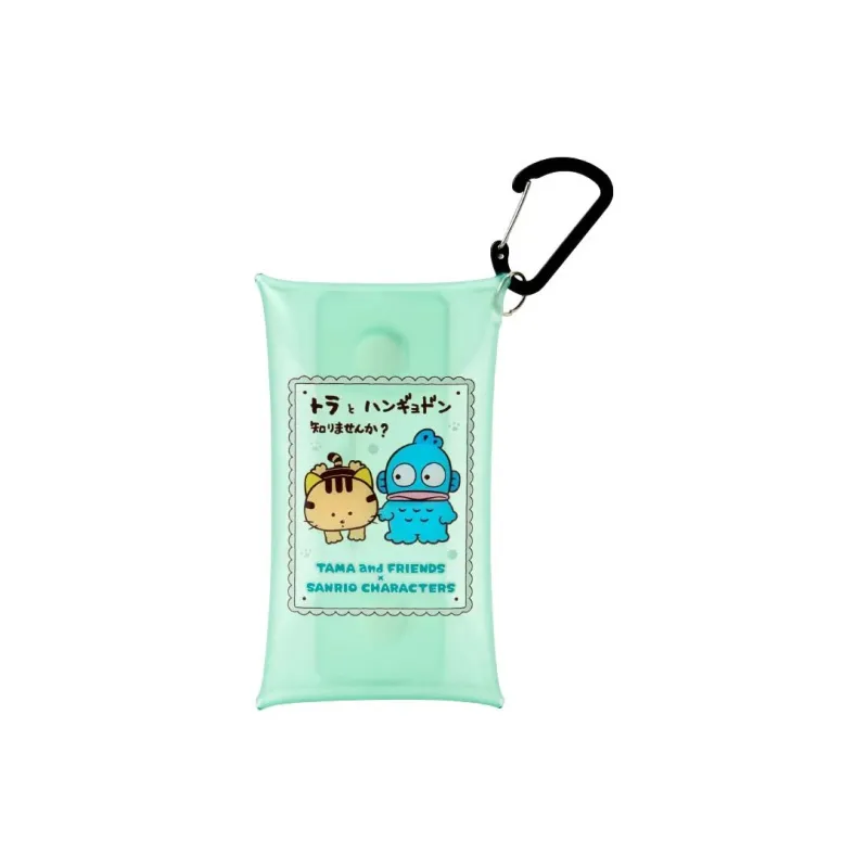 Sanrio PVC Polyvinyl Chloride Wallet Women's Green-0