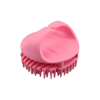 ZHENZI Hair Brush And Shampooing Tool Silicone Comb Massage Cleansing Scalp Itch Relief
