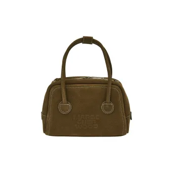 MARGE SHERWOOD Cow Leather Tote Bag, Shopping Bag, Shoulder Bag, Handbag Mini Women's Chestnut