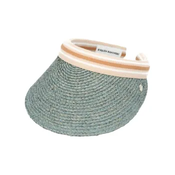 HELEN KAMINSKI Raffia, Cotton, Polyester, Polyamide, Elastane Sun Protection Hats Women's Blue