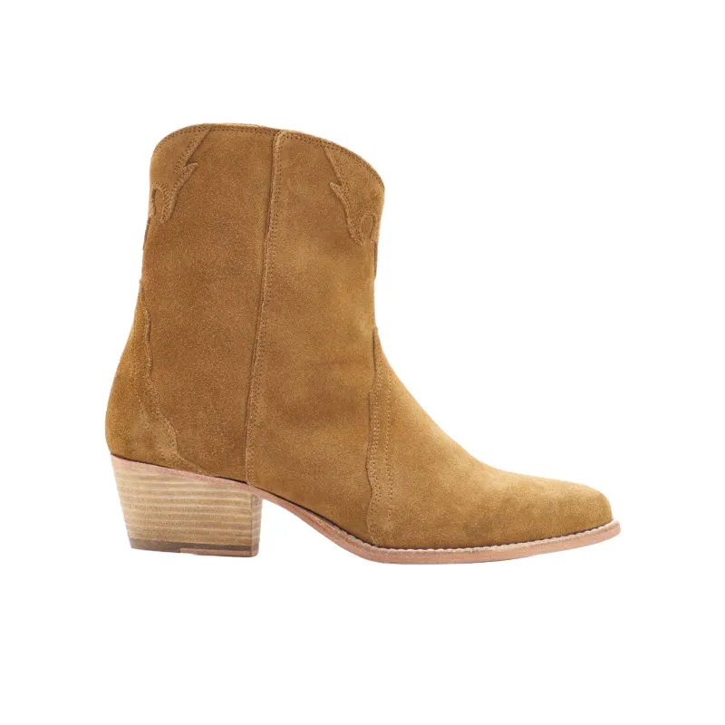FREE PEOPLE Frontier Ankle Boots Women's Brown-1