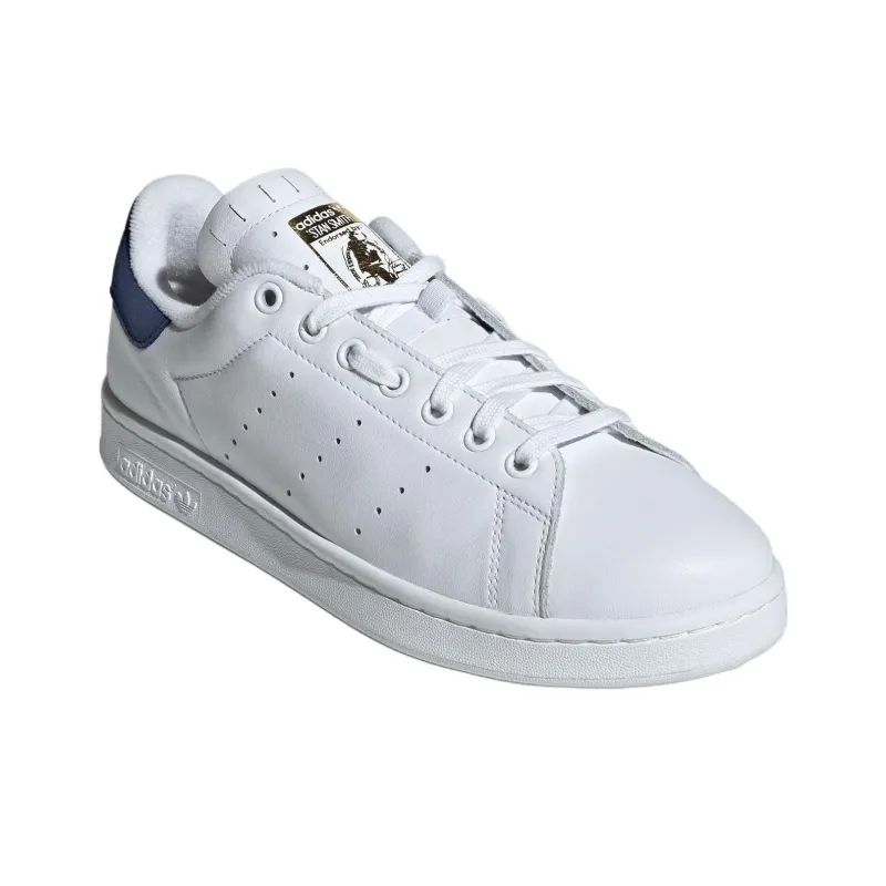 Adidas Originals Abrasion Resistant Low Top Skateboard Shoes Unisex White Blue-1