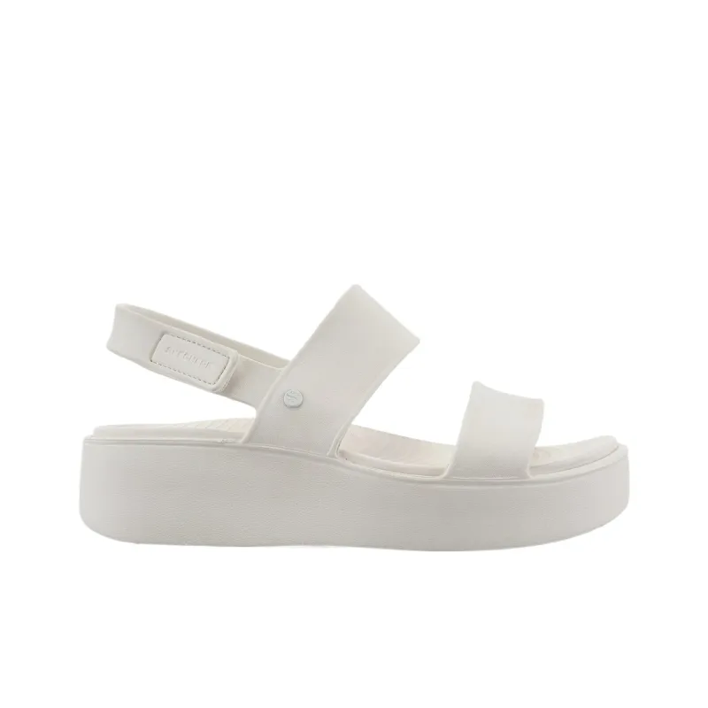 Skechers Arch Fit One Strap Sandals Women's White-1