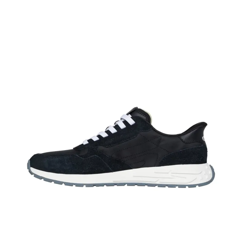 Skechers Slip ins Low Top Running Shoes Men's Black-2