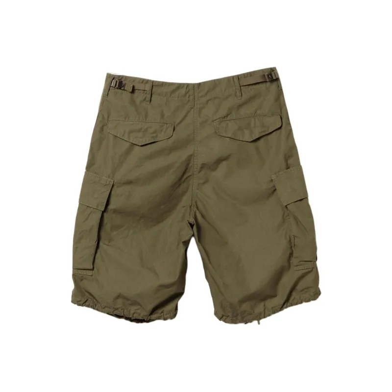 Beams Plus Casual Shorts Men's Olive-1