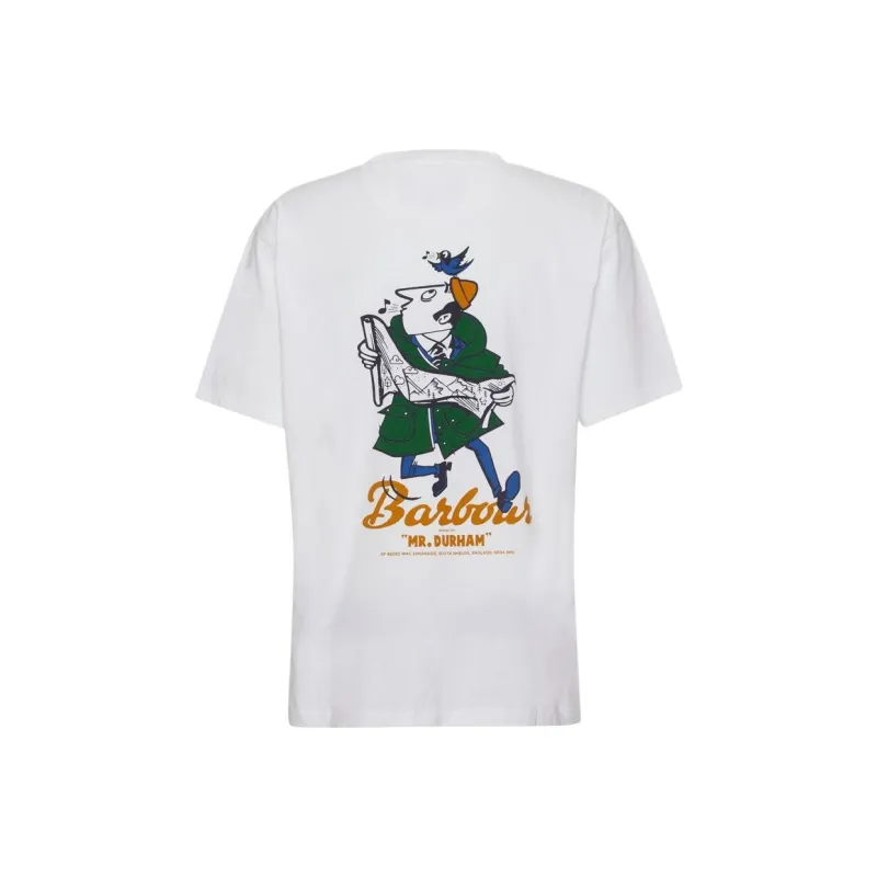 BARBOUR T Shirts Men White-1