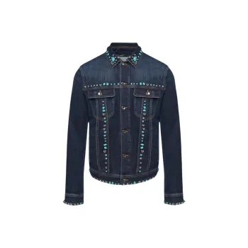 Dolce & Gabbana Denim Jacket Men's Blue
