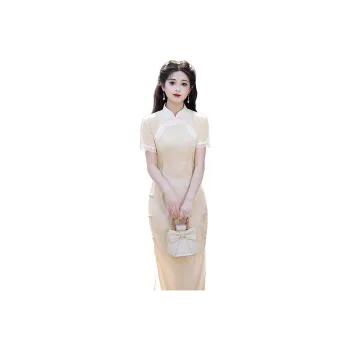 Mu Xiao Xin Cheongsams Women's Yellow