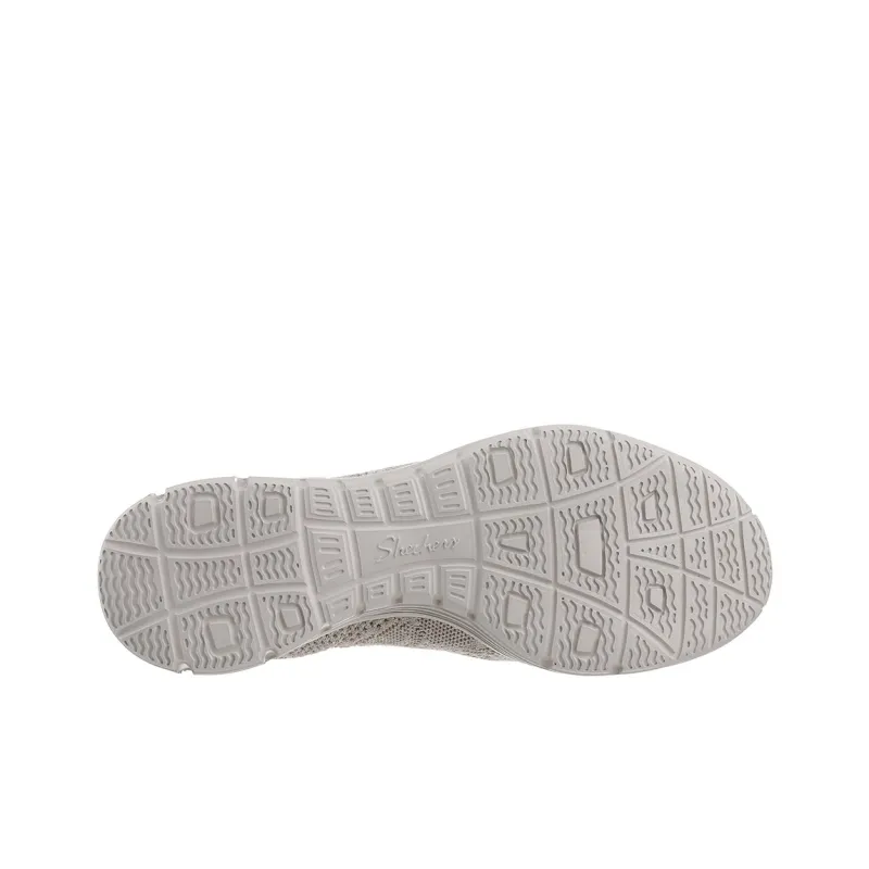 Skechers Seager Abrasion Resistant Low Top Casual Shoes Women's Beige-4