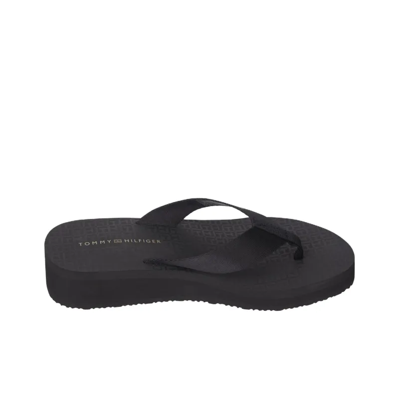 Tommy Hilfiger Flip Flops Women's Black-1