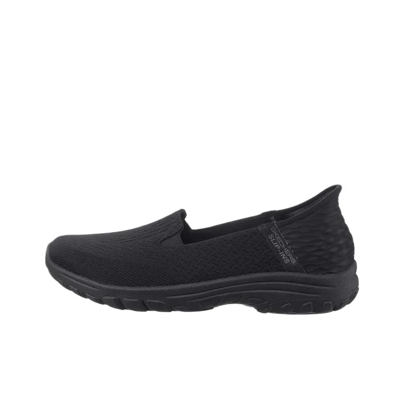 Skechers Reggae Fest 2.0 Abrasion Resistant Low Top Casual Shoes Women's Black-0