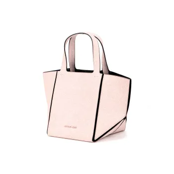 MICHAEL KORS Jordi Sheepskin Foldable Tote Bag Shopping Bag Handbag Small Size Women's Rose Pink