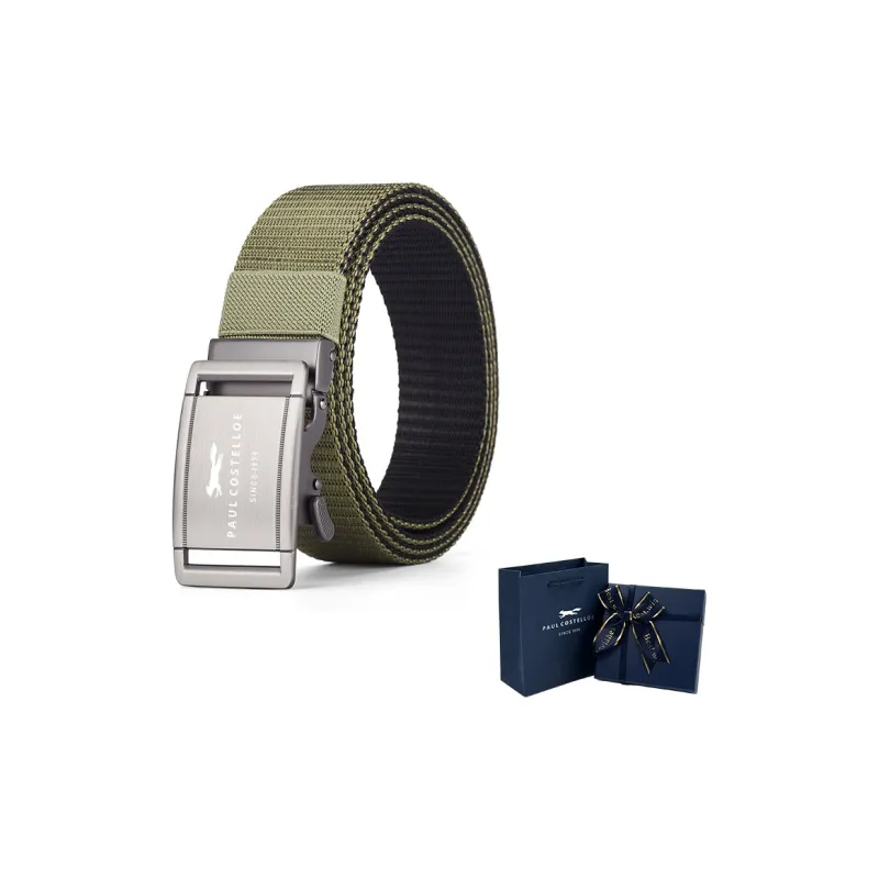 PAUL COSTELLOE Imitation Nylon Belt Unisex 3.7cm-33