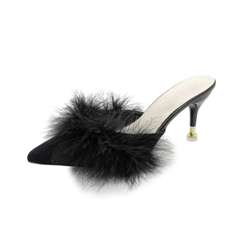 Dragon Dance Slim Heel High Heels Women's-15