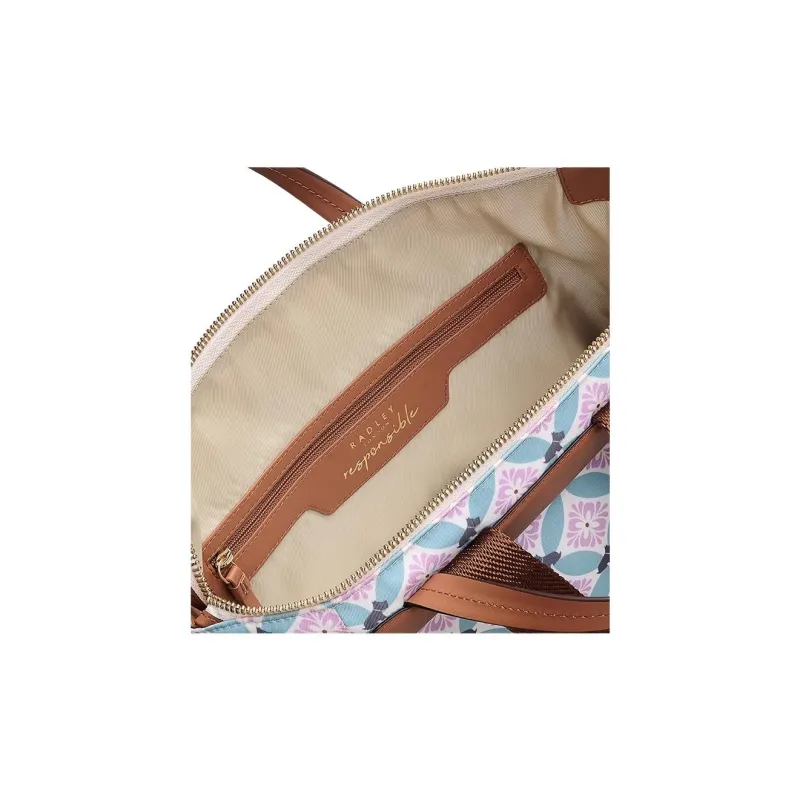 RADLEY Nylon Fabric Backpack Large Size Women's Multicolor-4