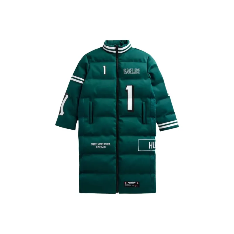 Off Season X Nfl Jalen Hurts Philadelphia Eagles Player Puffer Long Coat-0