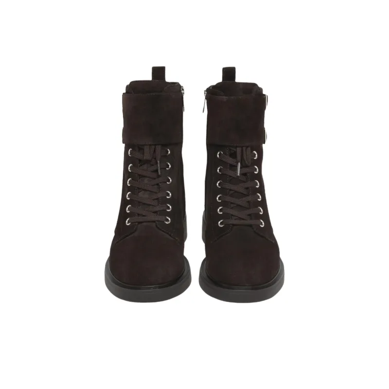 GIANVITO ROSSI Ripley Ankle Boots Women's Dark Brown-3