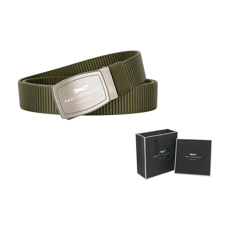 PAUL COSTELLOE Nylon Belt Unisex 3.4cm-28