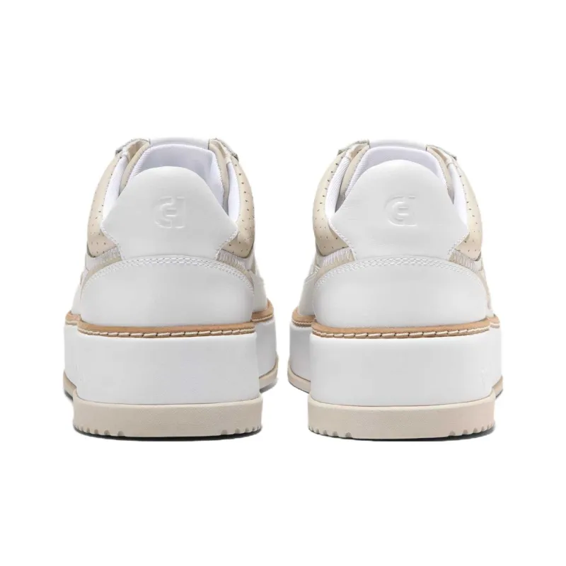 COLE HAAN GrandPro Collection Anti Slip Wear Resistant Low Top Skateboard Shoes Women's White-4