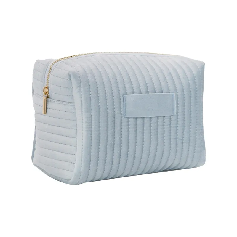 WW 0724 Best Seller Velvet Embroidery Portable Handheld Storage Bag Makeup Bags-5