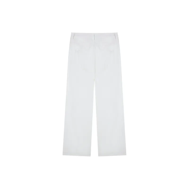 SPAO Casual Pants Women's Ivory White-1