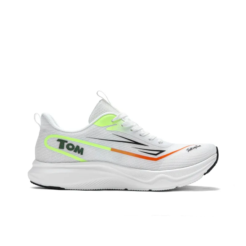 TALKING TOM Low Top Running Shoes Unisex Black Green-4