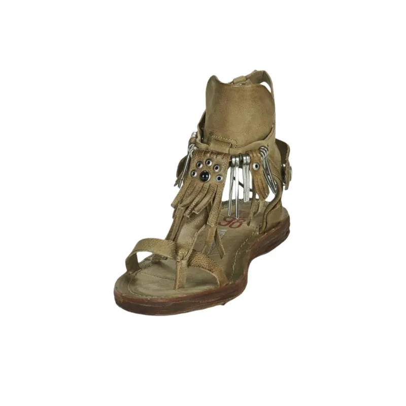 AirStep RAMOS Roman Sandals Women's Olive-2