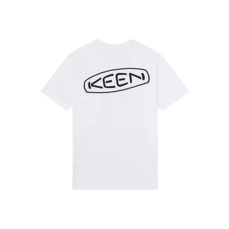 Keen T Shirts Men White/Black-1