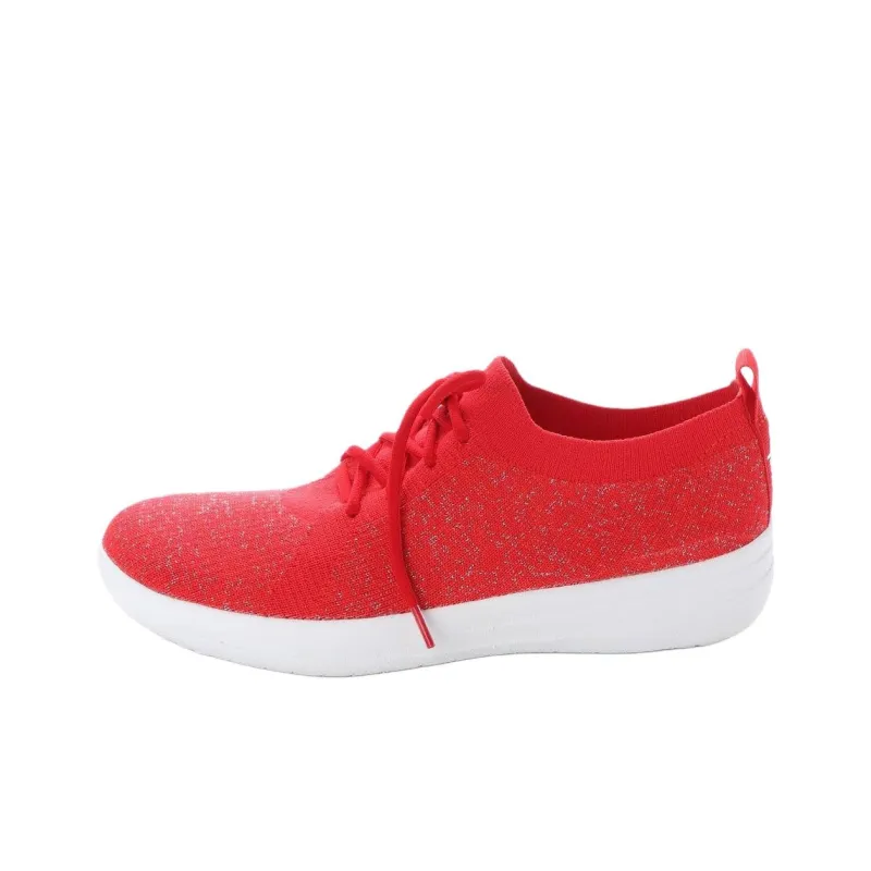 FITFLOP Abrasion Resistant Low Top Casual Shoes Women's Red-0