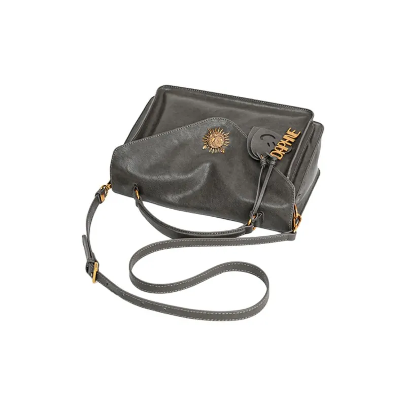 DAPHNE PU One Shoulder Handbag Women's Coffee/Brown-11