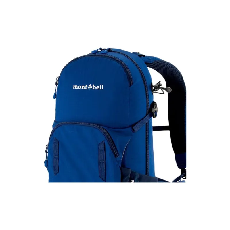 MONTBELL Nylon Outdoor Mountaineering Bag Backpack Unisex Oriental Blue-1