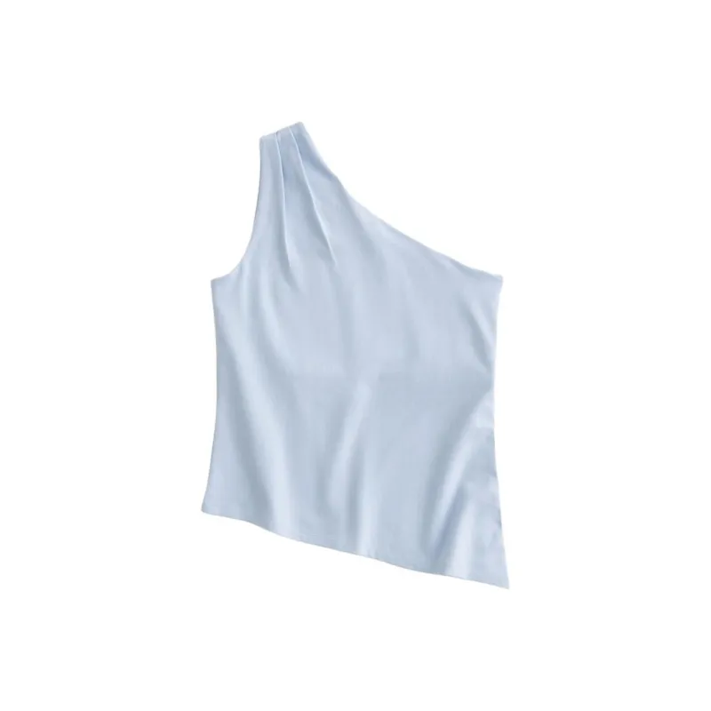 Hollister Tank Tops Women's Blue-0