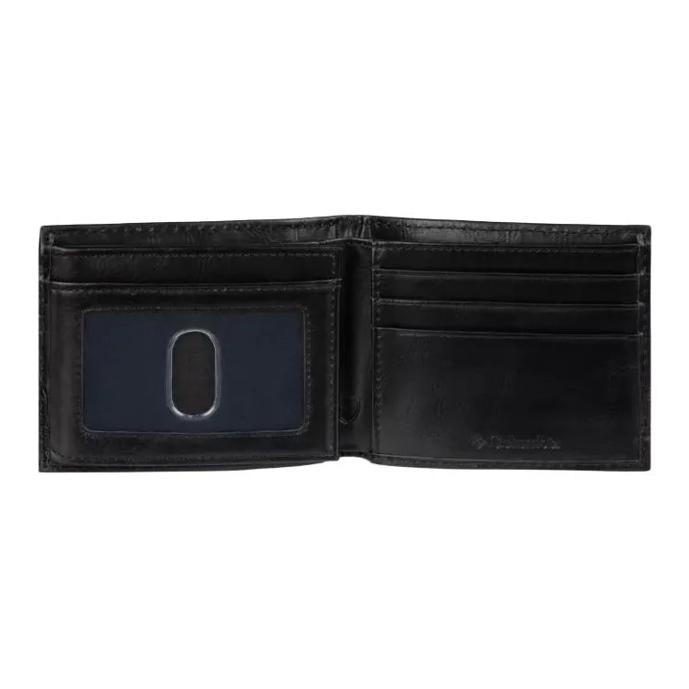Columbia Solid Color Wallet Men's Black-3