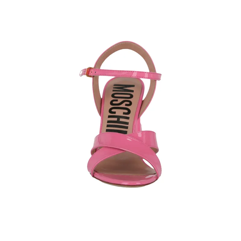 MOSCHINO One Strap Sandals Women's Pink-3