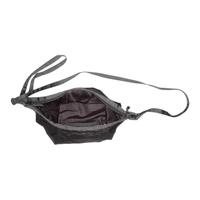 MONTBELL Nylon Crossbody Bag, Shoulder Bag Small Size Unisex Black-4