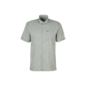 BARBOUR Shirt Men's Bleached Olive