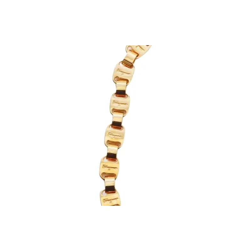 FERRAGAMO Gold Plated Necklaces Women's Gold-2