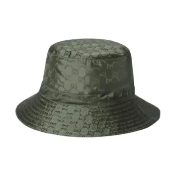 GUCCI Nylon Bucket Hats Women's Green