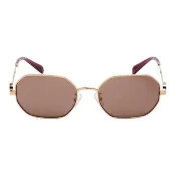 TORY BURCH Metal Oval Sunglasses Women's Gold