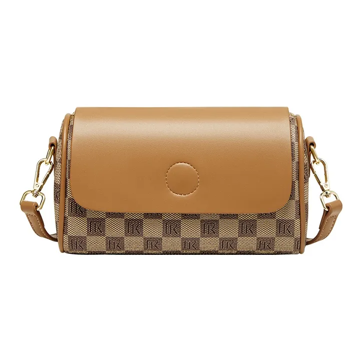Narandu PVC With Synthetic Leather Women's Crossbody Bag, Shoulder Bag Women's Khaki-0